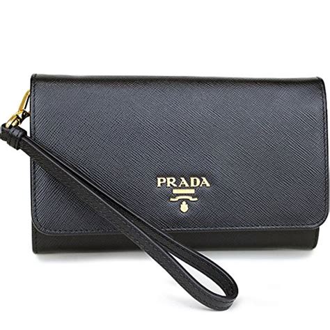 prada wristlet price|Prada wallets women on sale.